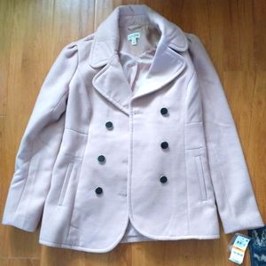 NWT WS Pea Coat Blush Pink